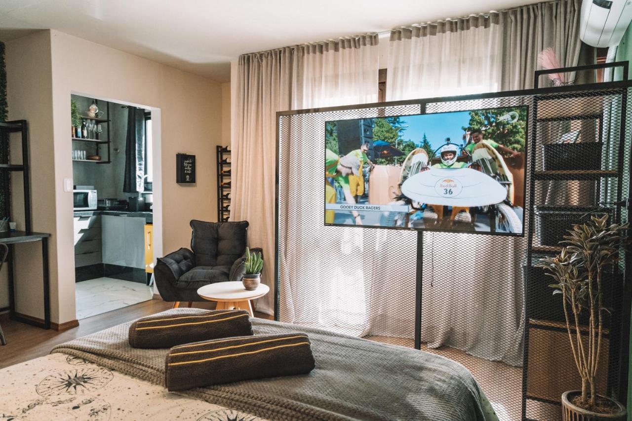 Апартаменты Lindo Studio Na Serra Gaucha Бенту-Гонсалвис Экстерьер фото